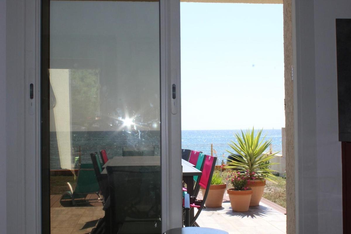 Bord de mer, pieds dans l'eau, vue panoramique Βίλα San-Nicolao Εξωτερικό φωτογραφία