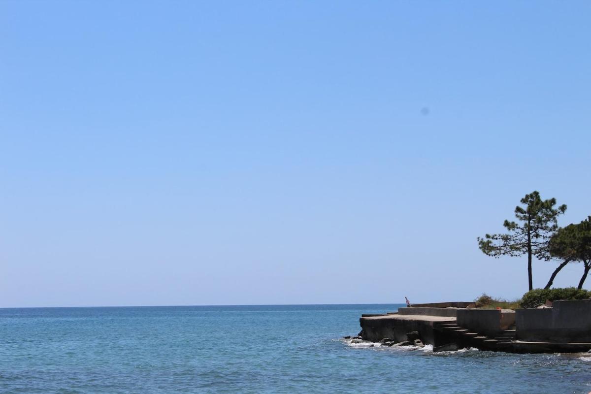 Bord de mer, pieds dans l'eau, vue panoramique Βίλα San-Nicolao Εξωτερικό φωτογραφία