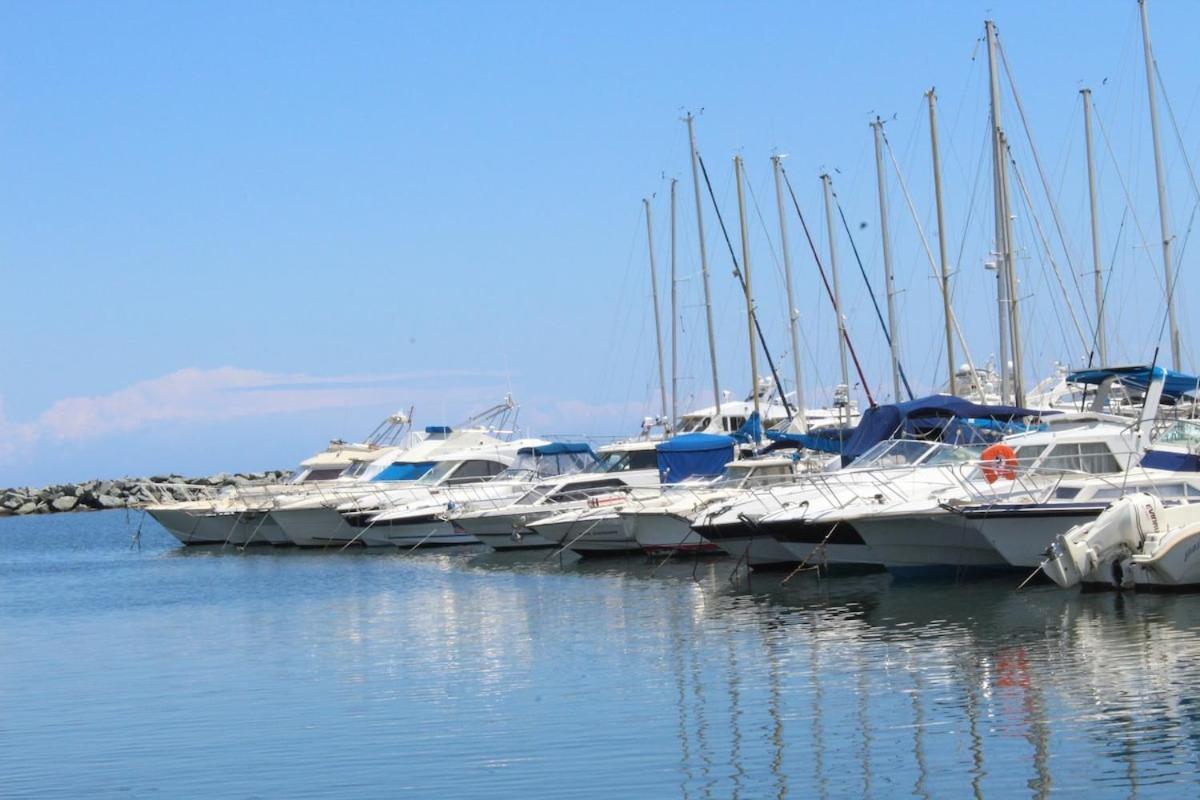 Bord de mer, pieds dans l'eau, vue panoramique Βίλα San-Nicolao Εξωτερικό φωτογραφία