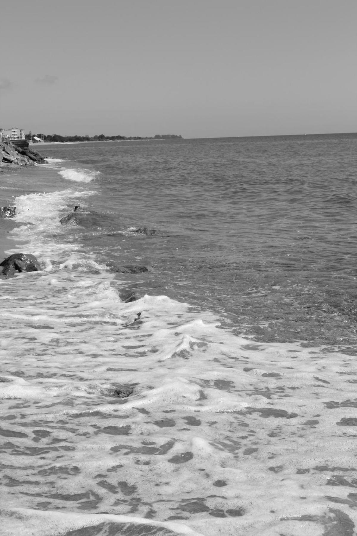 Bord de mer, pieds dans l'eau, vue panoramique Βίλα San-Nicolao Εξωτερικό φωτογραφία